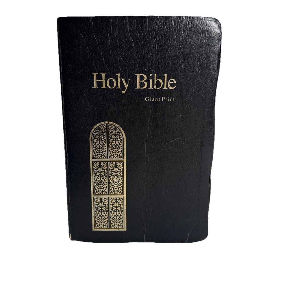 Nelson Regency Holy Bible King James Version GIANT PRINT Red Letter 881C‎ 1976